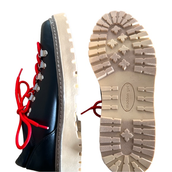 NEW! | Terah Ankle Boot | Madden Girl Low-Top Boot - Sneaker Hybrid Platform - Picture 6 of 6